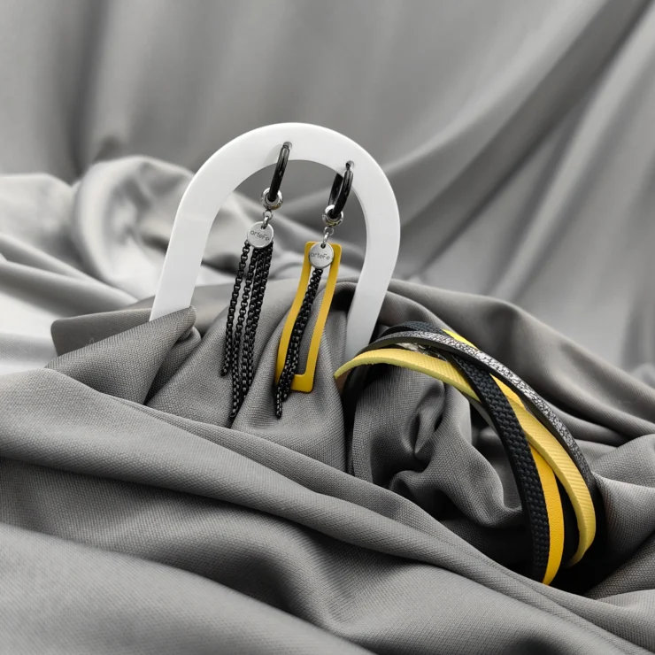 Серьги COLORFUL LIFE. YELLOW