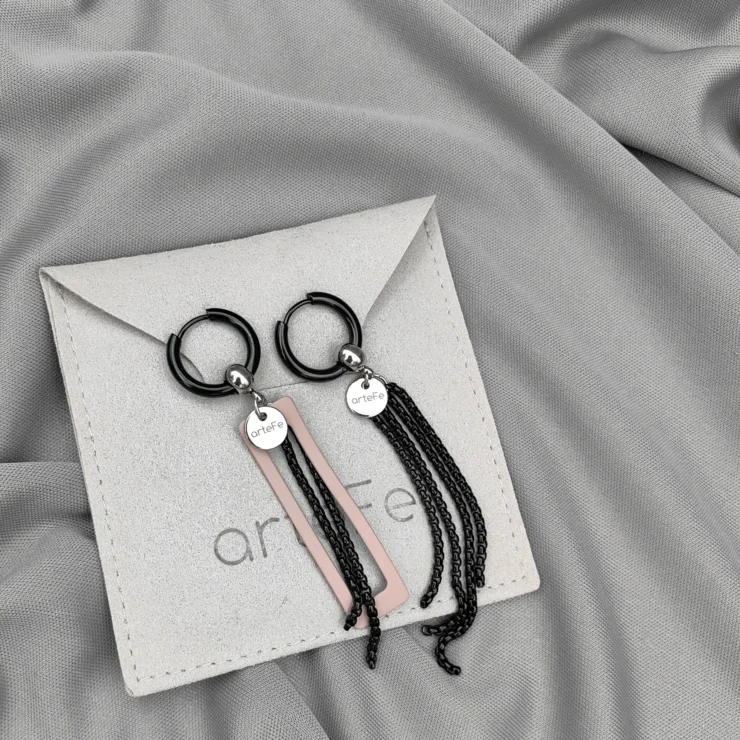 Серьги COLORFUL LIFE. ROSE