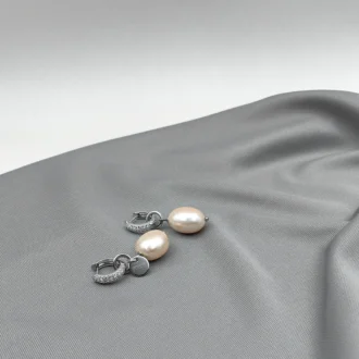 СЕРЬГИ SHELL PEARL PEACH