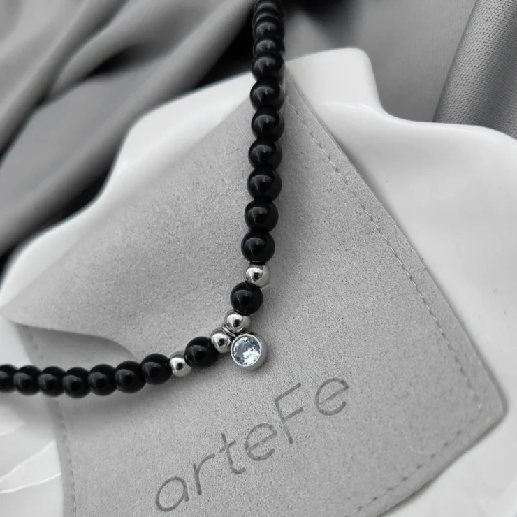 ЧОКЕР FASHION ONYX